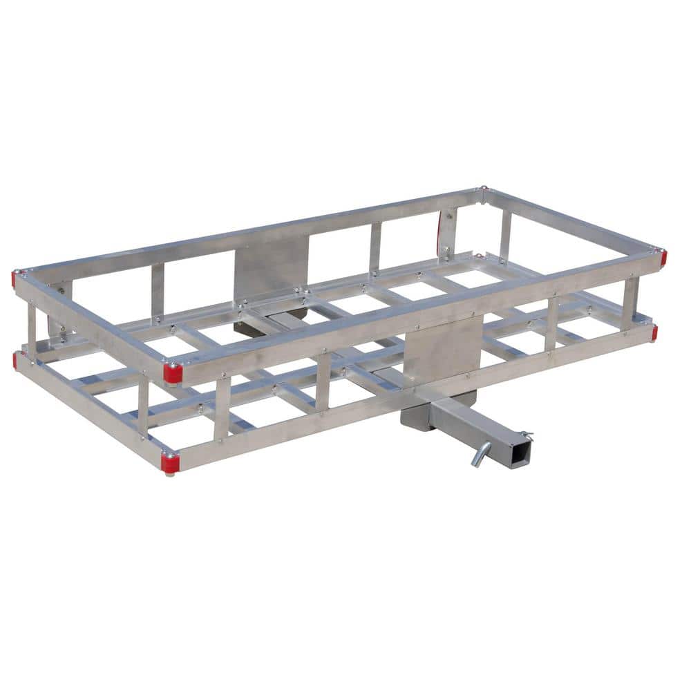 500 lb. Capacity 48 in. x 22 in. Aluminum Hitch Cargo Carrier for 2 in. Receiver - Hercitys