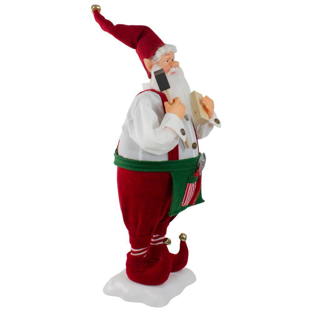 24 ” Santa’s Workshop Elf Animated Standing Christmas Figure - Hercitys