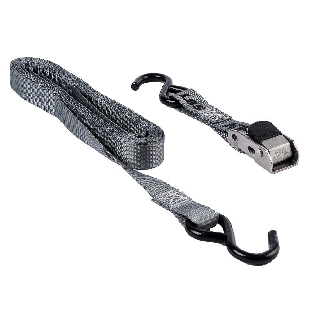 1 in. x 14 ft. Keeper Stainless Steel Cambuckle (2-Pack) - Hercitys