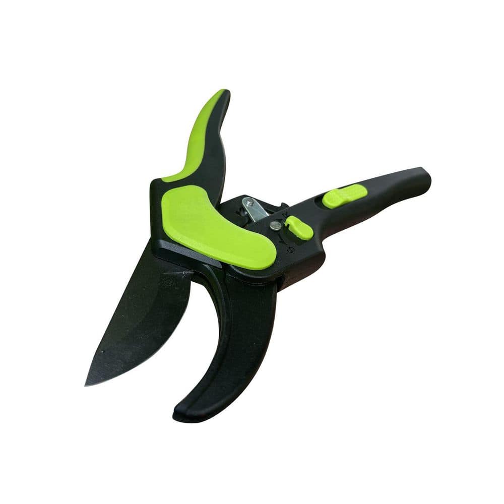 2 in. 1 Ratchet Pruning Shears Hand Pruner - Hercitys