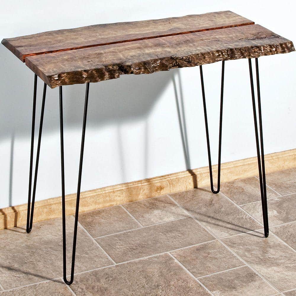 3/8 in. Dia. 28 in. Black Hairpin Legs (4-Pack) - Hercitys