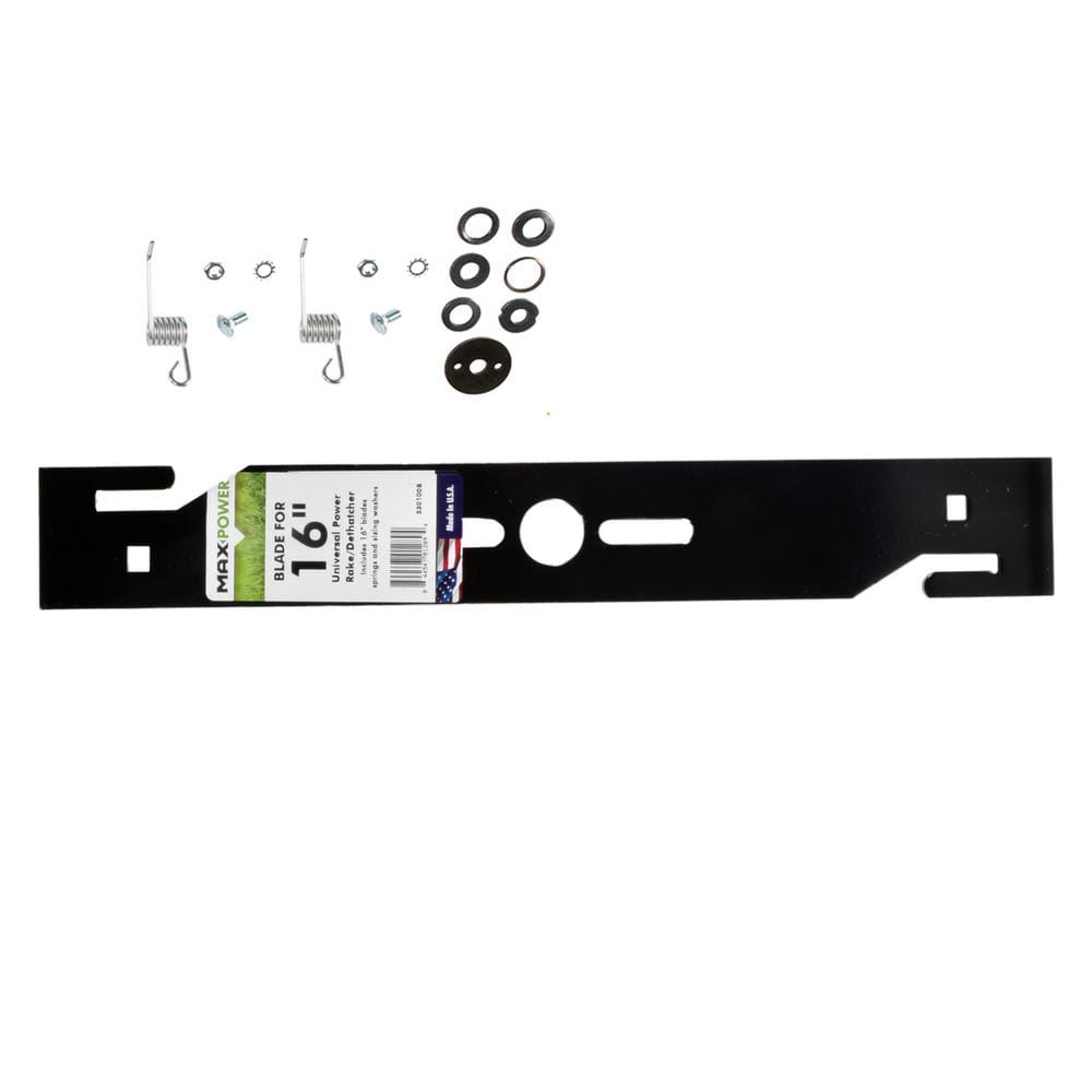 16 in. Universal Power Rake/Dethatcher Blade - Hercitys