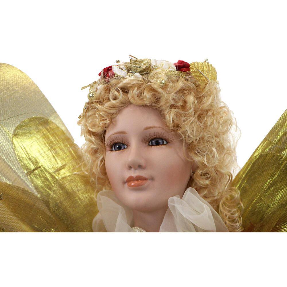 32 in. Christmas Angel Figuring with Lights, Music and Motion - Hercitys