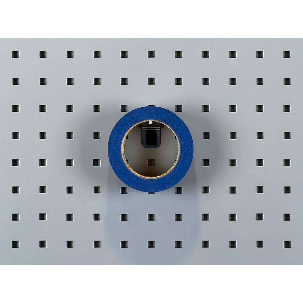 3 in. Single Straight Rod 3/16 in. Dia Zinc Plated Steel Pegboard Hook (5-Pack) - Hercitys