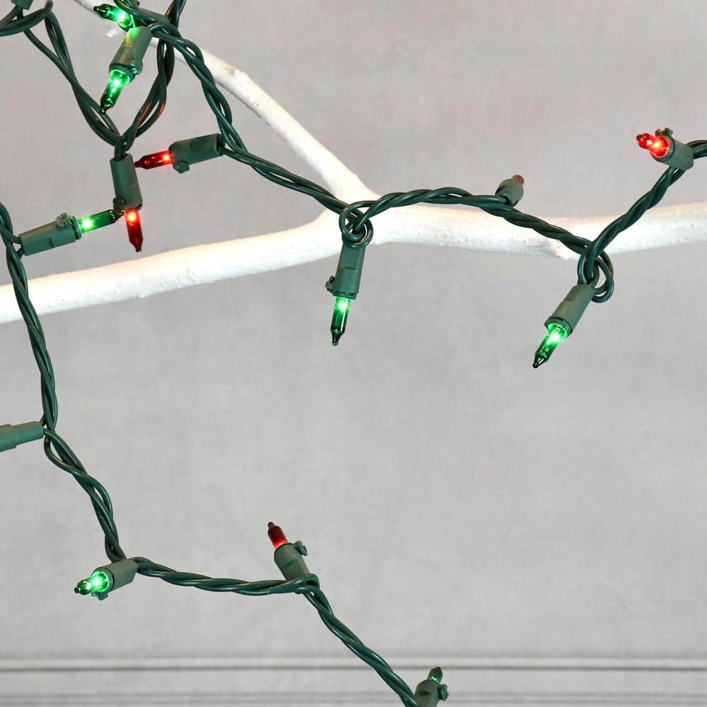 200-Light Red and Green Mini String Light - Hercitys