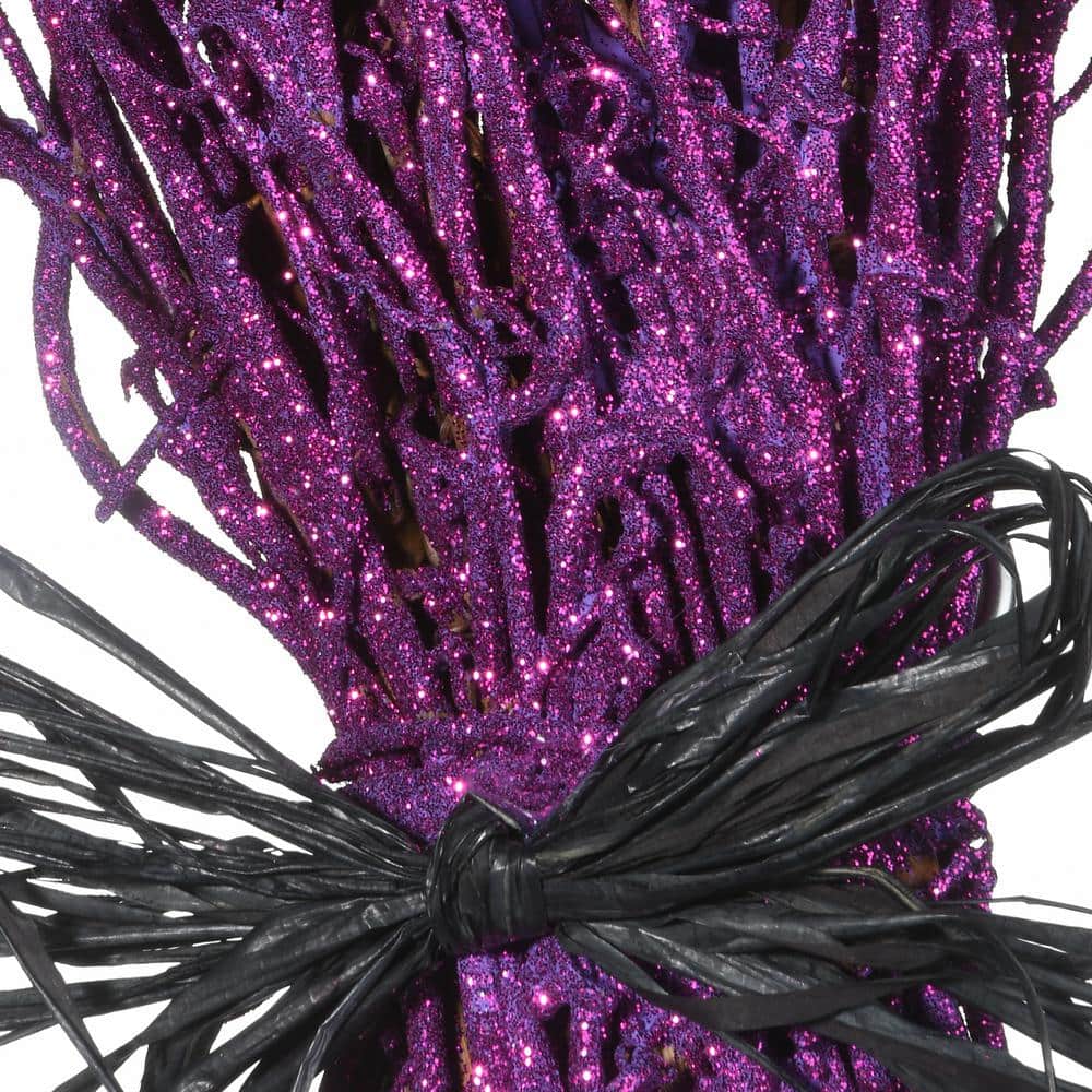 33 in. Purple Halloween Sign Yard Decoration - Hercitys