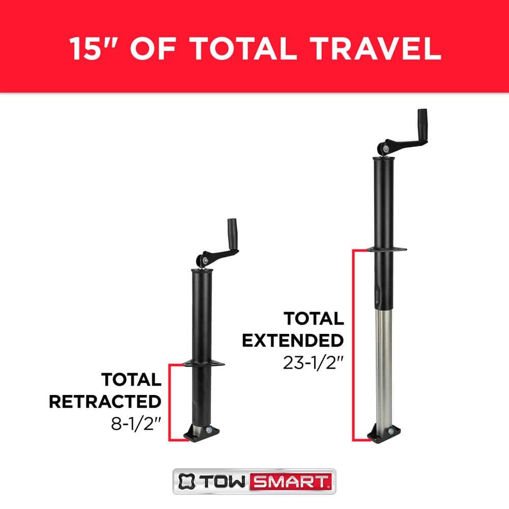 2,000 lb. Top Wind A-Frame Jack - Hercitys