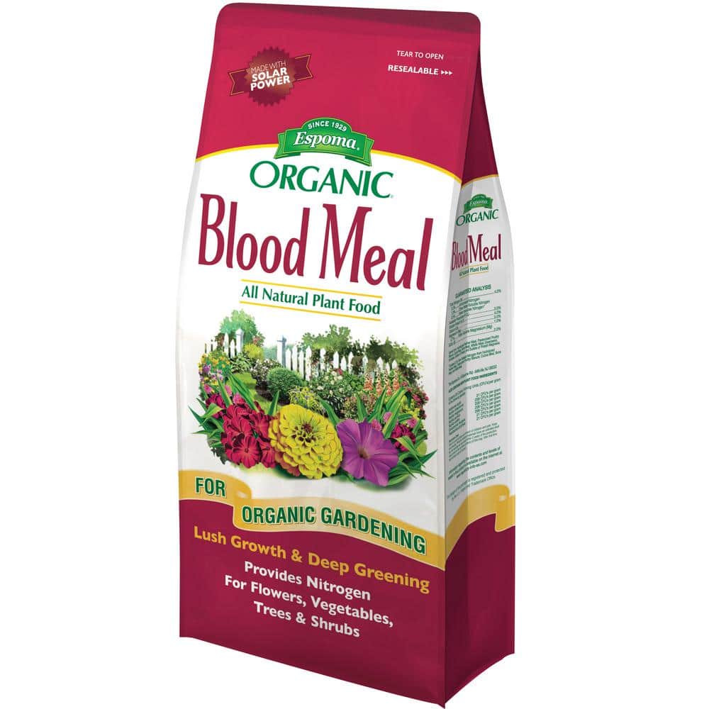 3 lbs. Organic All-Purpose Organic Blood Meal 12-0-0 Dry Plant Food - Hercitys