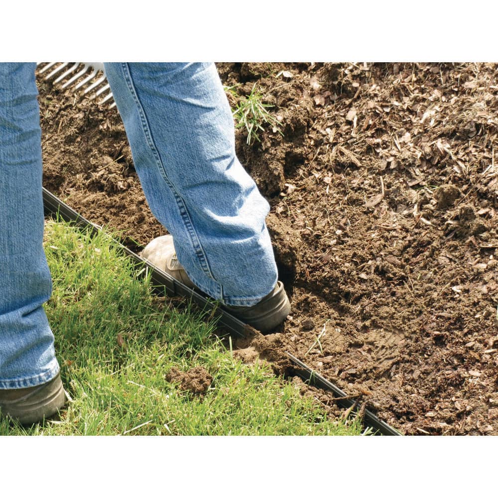 48 ft. x 0.18 in. x 4 in. Bronze Aluminum Edging Kit - Hercitys