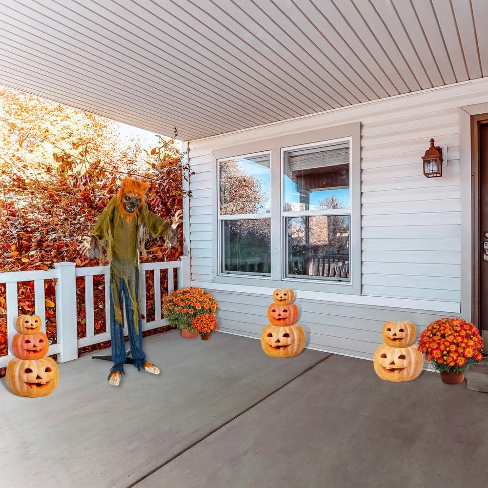 28 in Animated Halloween Werewolf, Sound Activated - Hercitys