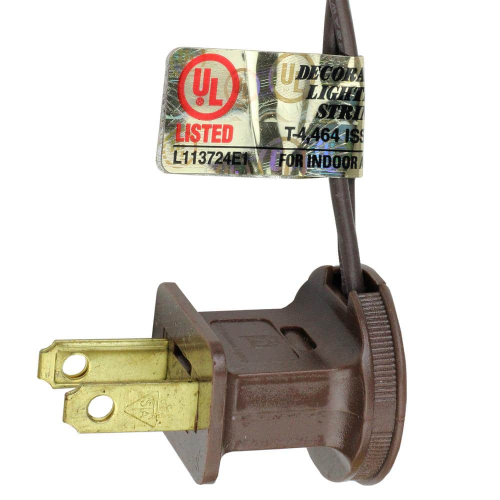 2 ft. x 8 ft. Multi-Color LED Net Style Tree Trunk Wrap Christmas Lights with Brown Wire - Hercitys