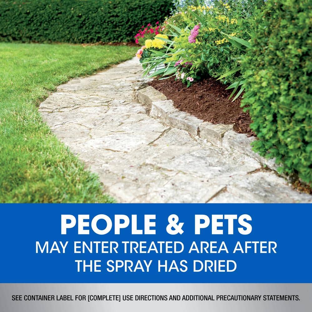 1 Gal. Dual Action Weed and Grass Killer Plus 4-Month Preventer with Sure Shot Wand - Hercitys