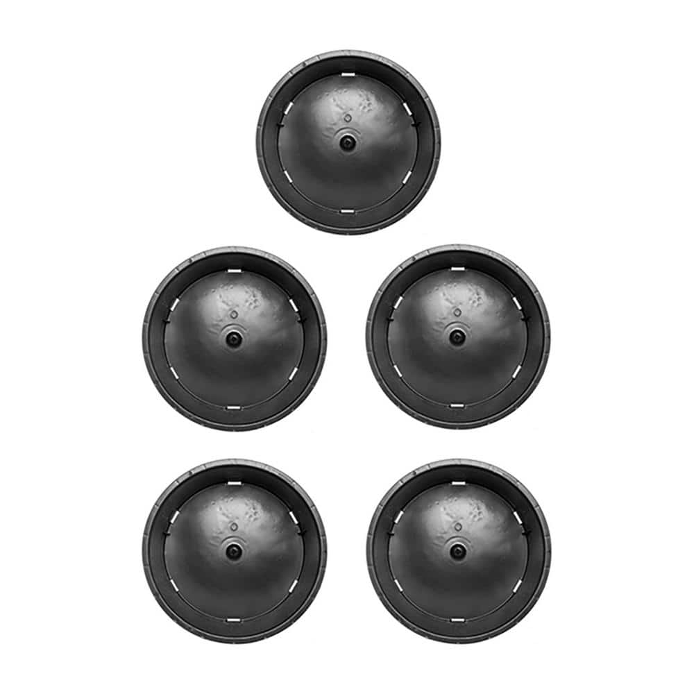 15 in. W x 15 in. H 7 Gal. Round Wide Rim Durable Plastic Plant Nursery Pot (15-Pack) - Hercitys