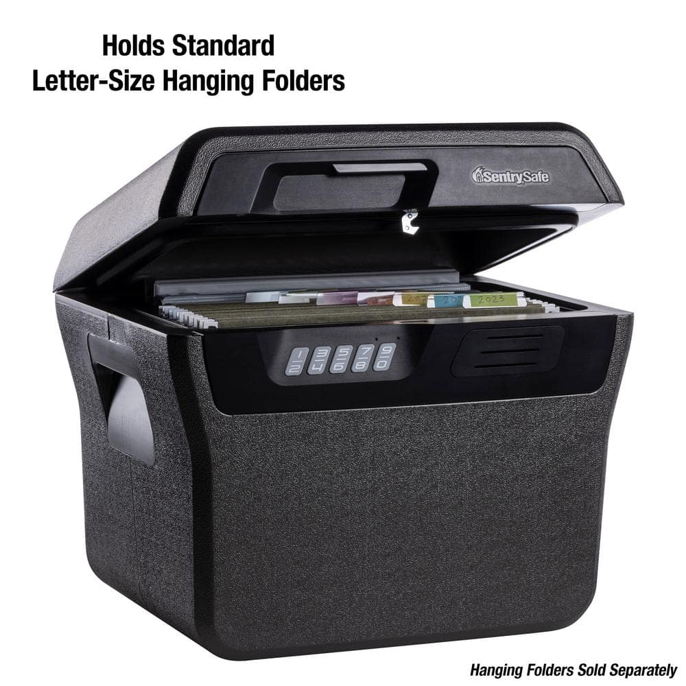 0.66 cu. ft. Fireproof & Waterproof Safe File Box with Digital Lock - Hercitys