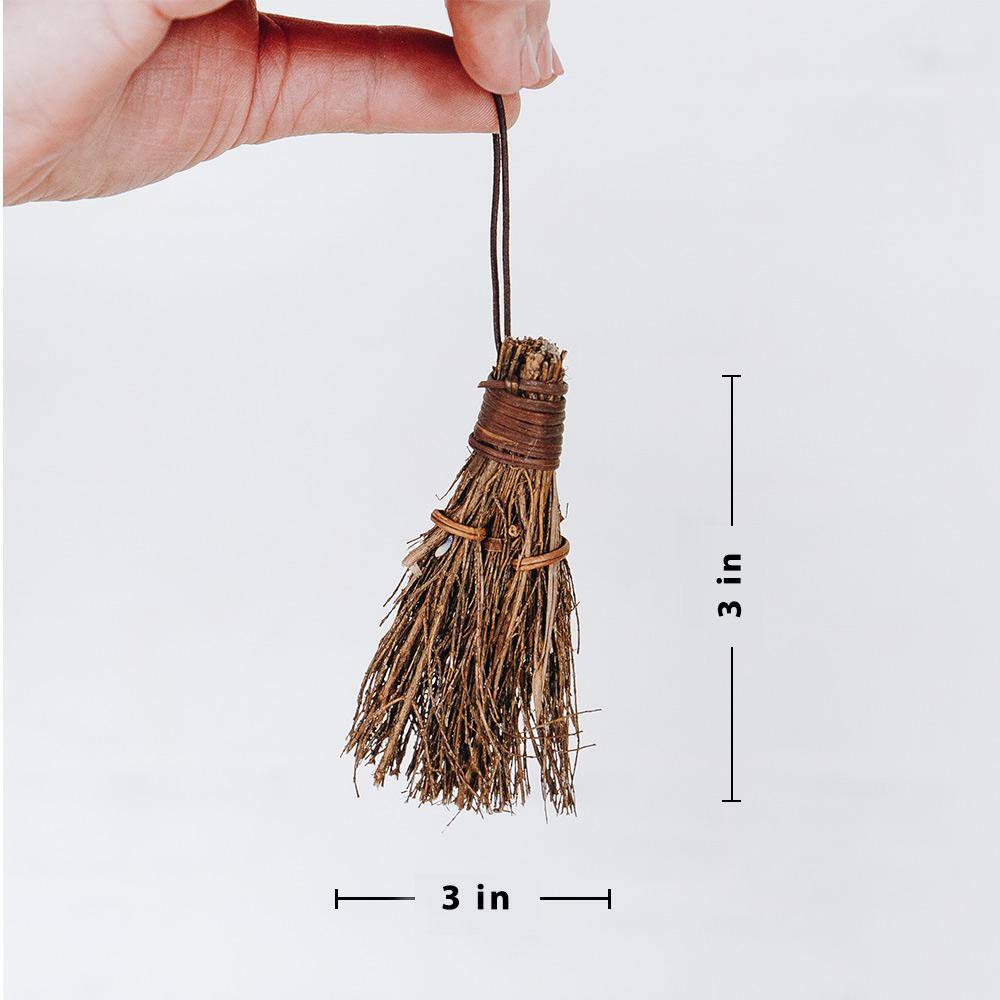 3 in. Classic Cinnamon Scented Broom (6-Pack) - Hercitys