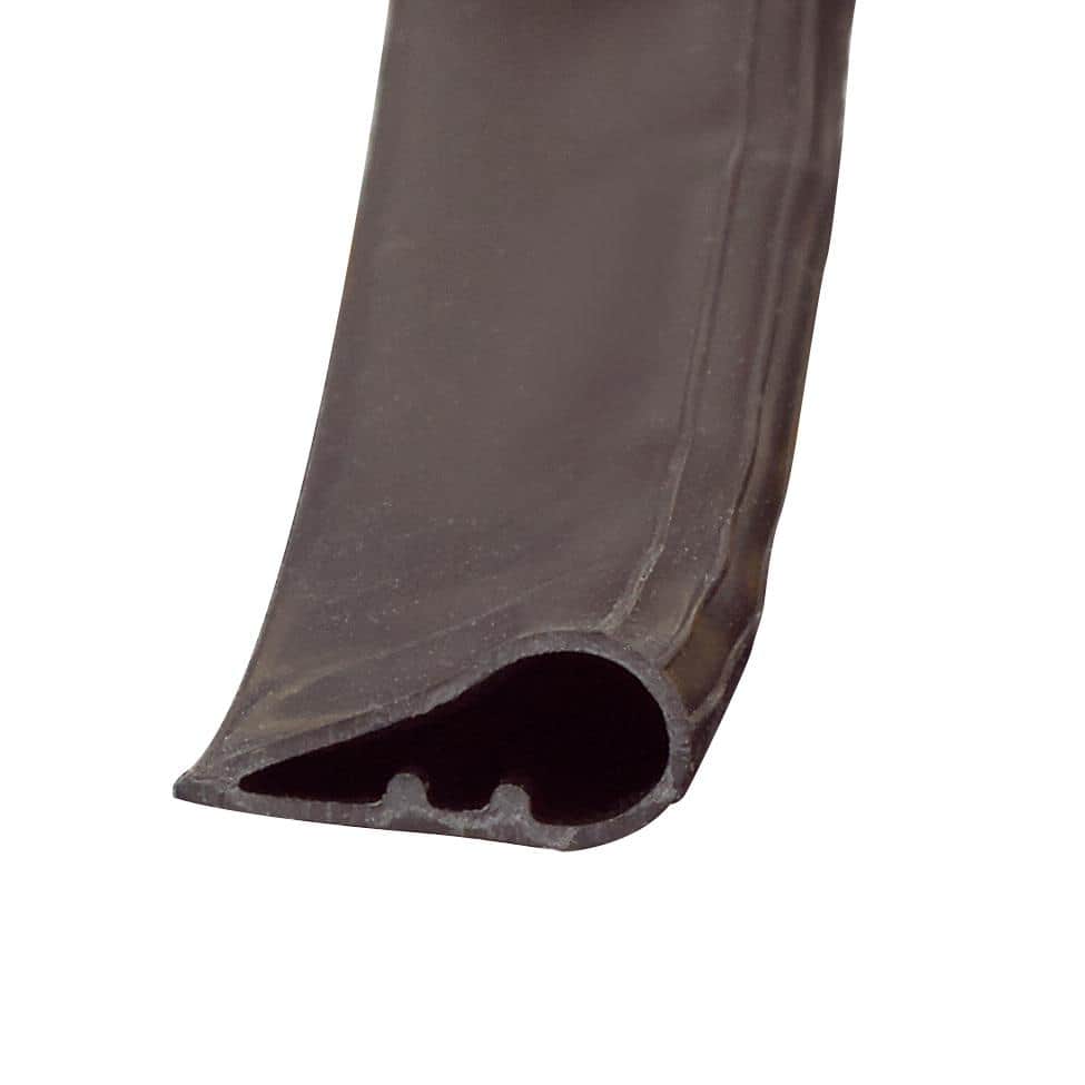 1/2 in. x 1/4 in. x 20 ft. Brown Silicone Self-Stick Weatherseal - Hercitys