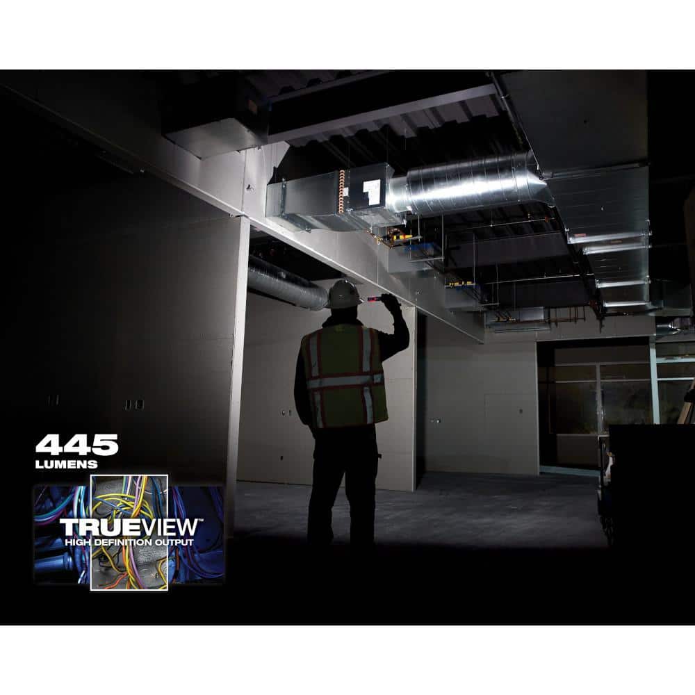 445 Lumens LED REDLITHIUM USB Rover Pocket Flood Light & 600 Lumens LED USB Low-Profile Hard Hat Headlamp (2-Pack) - Hercitys