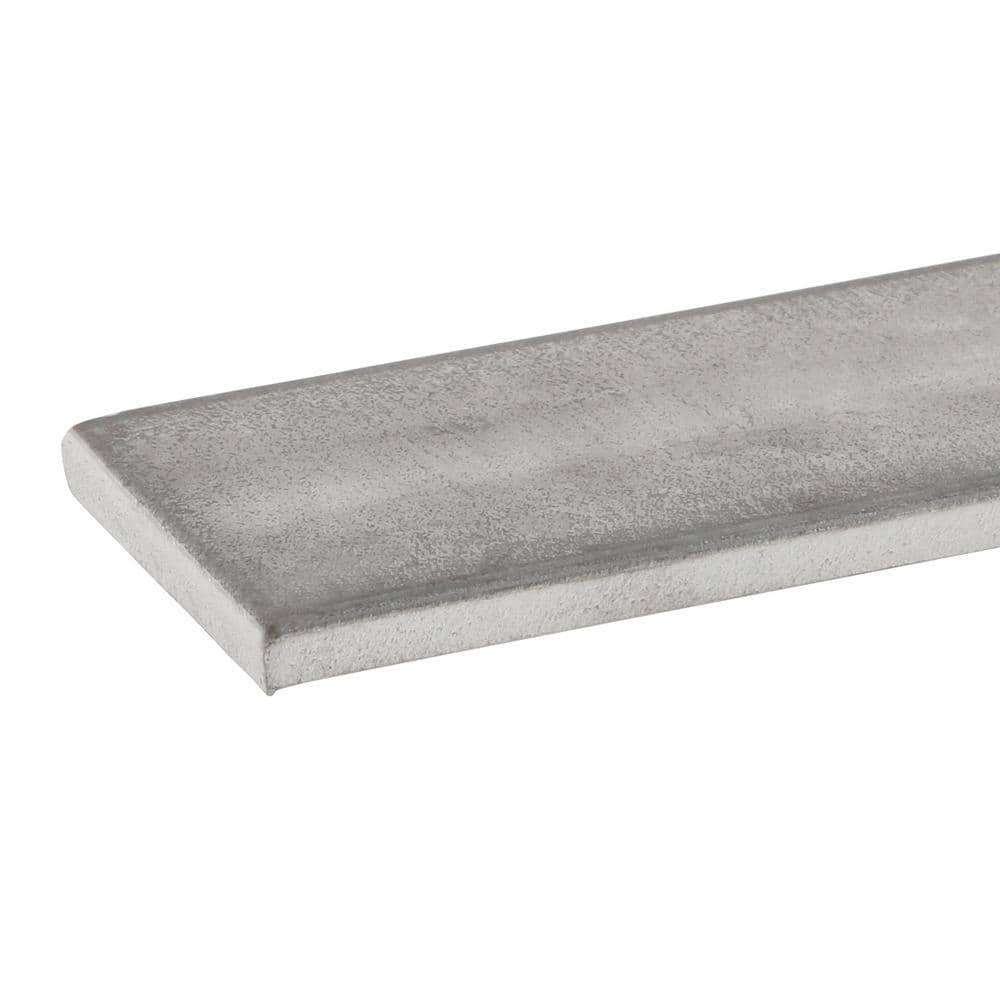 1-1/2 in. x 4 ft. – 1/4 in. Thick Plain Steel Flat Bar - Hercitys