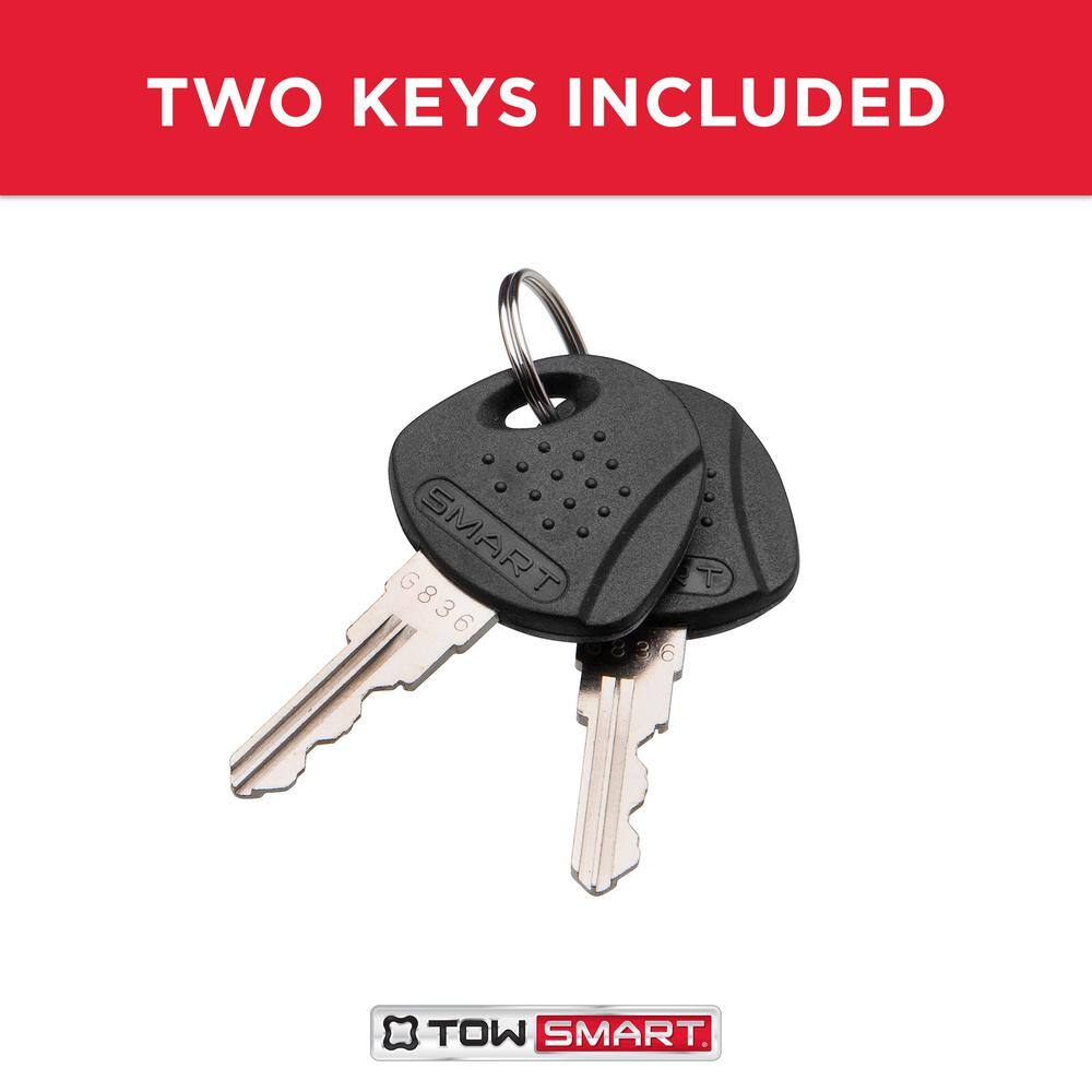 5/8 in. Barrel Style Receiver Lock – Black - Hercitys