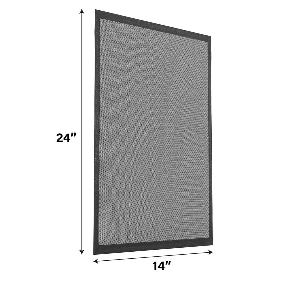 14 in. x 24 in. x 1 in. Flexible Permanent Washable Air Filter MERV 8 - Hercitys