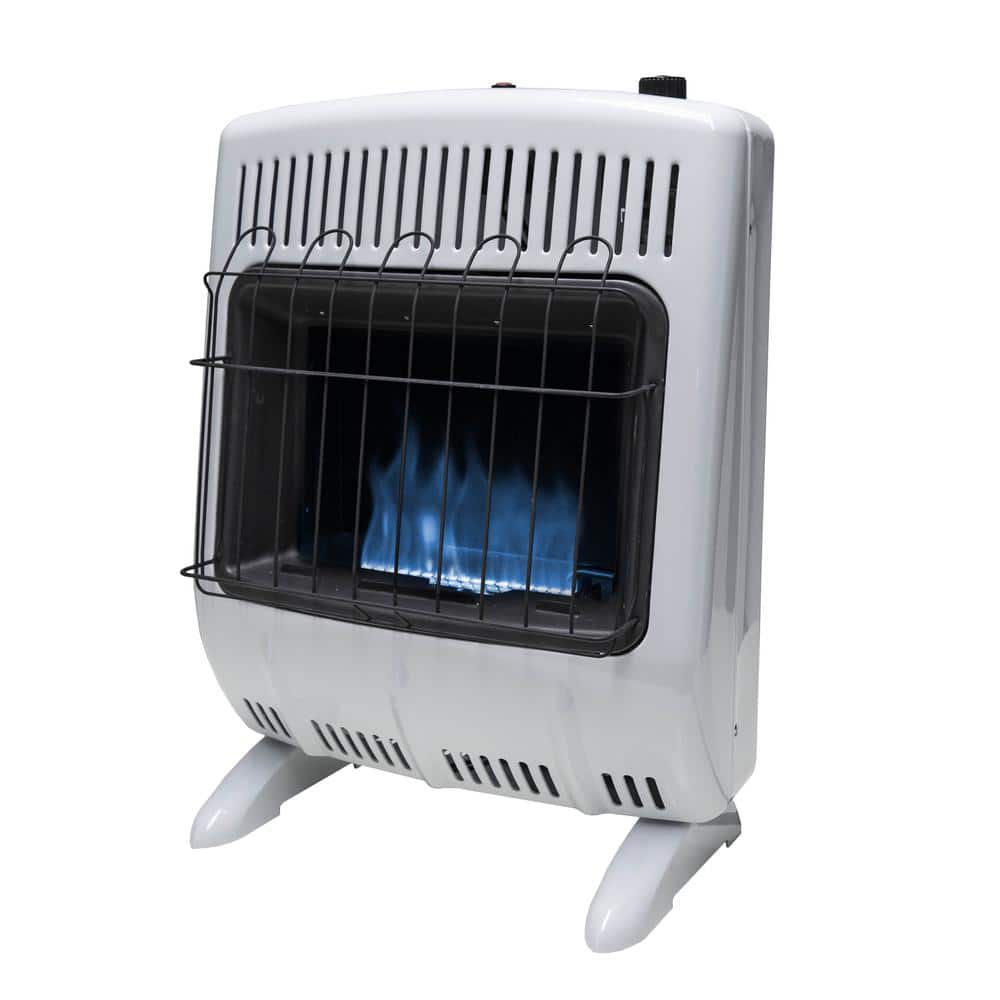 20,000 BTU Vent Free Blue Flame Propane Indoor Space Heater - Hercitys