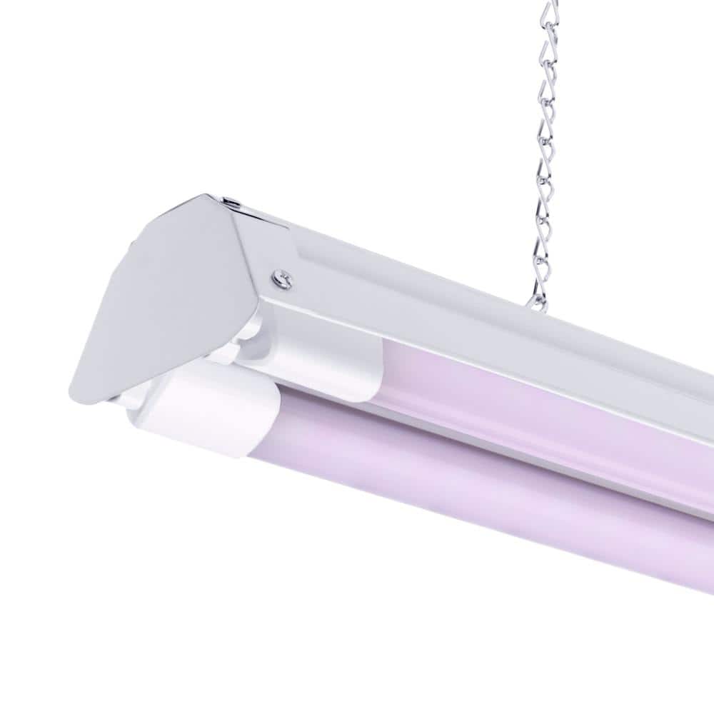 4 ft. 50-Watt Ultra-High Output Full Spectrum LED Grow Light Fixture (2 Tubes Included) - Hercitys