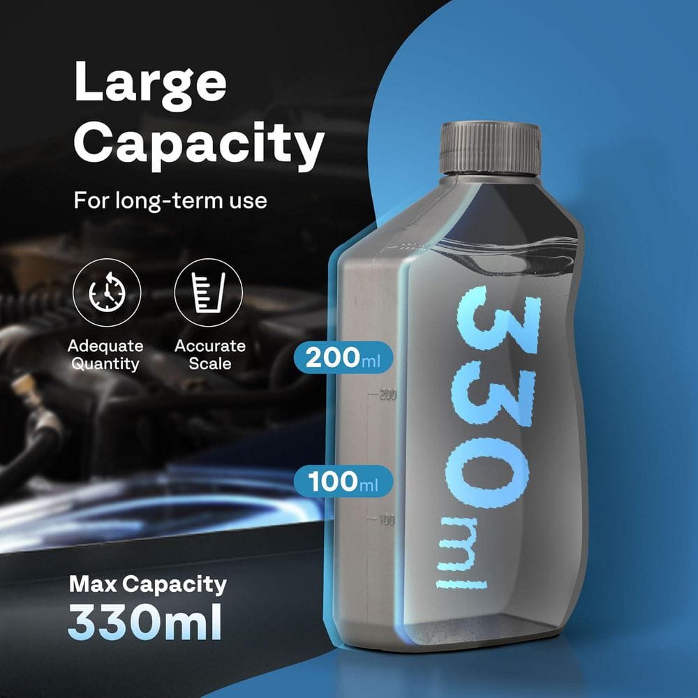 330ml/11. 16 oz. Premium Vacuum Pump Oil, High Viscosity and Low Moisture (4 Pack) - Hercitys