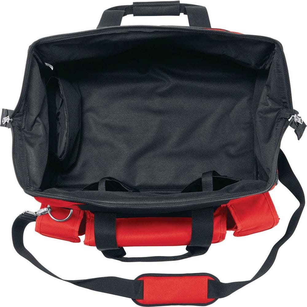 14.2 in. Large Soft Tool Bag in Red - Hercitys