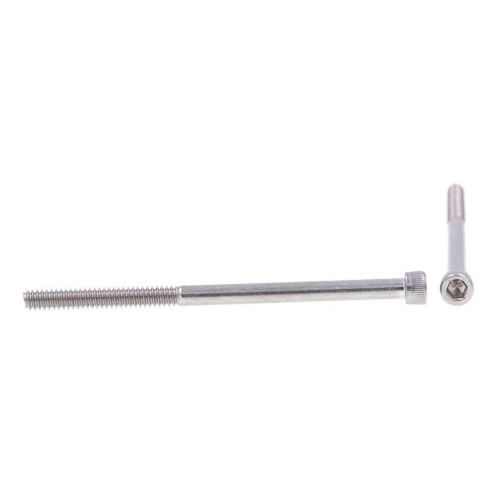 #6-32 x 2-1/2 in. Grade 18-8 Stainless Steel Hex (Allen) Drive Socket Head Cap Screws (10-Pack) - Hercitys