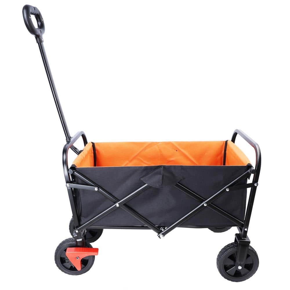 3 cu. ft. Mini Fabric Folding Wagon Garden Cart - Hercitys