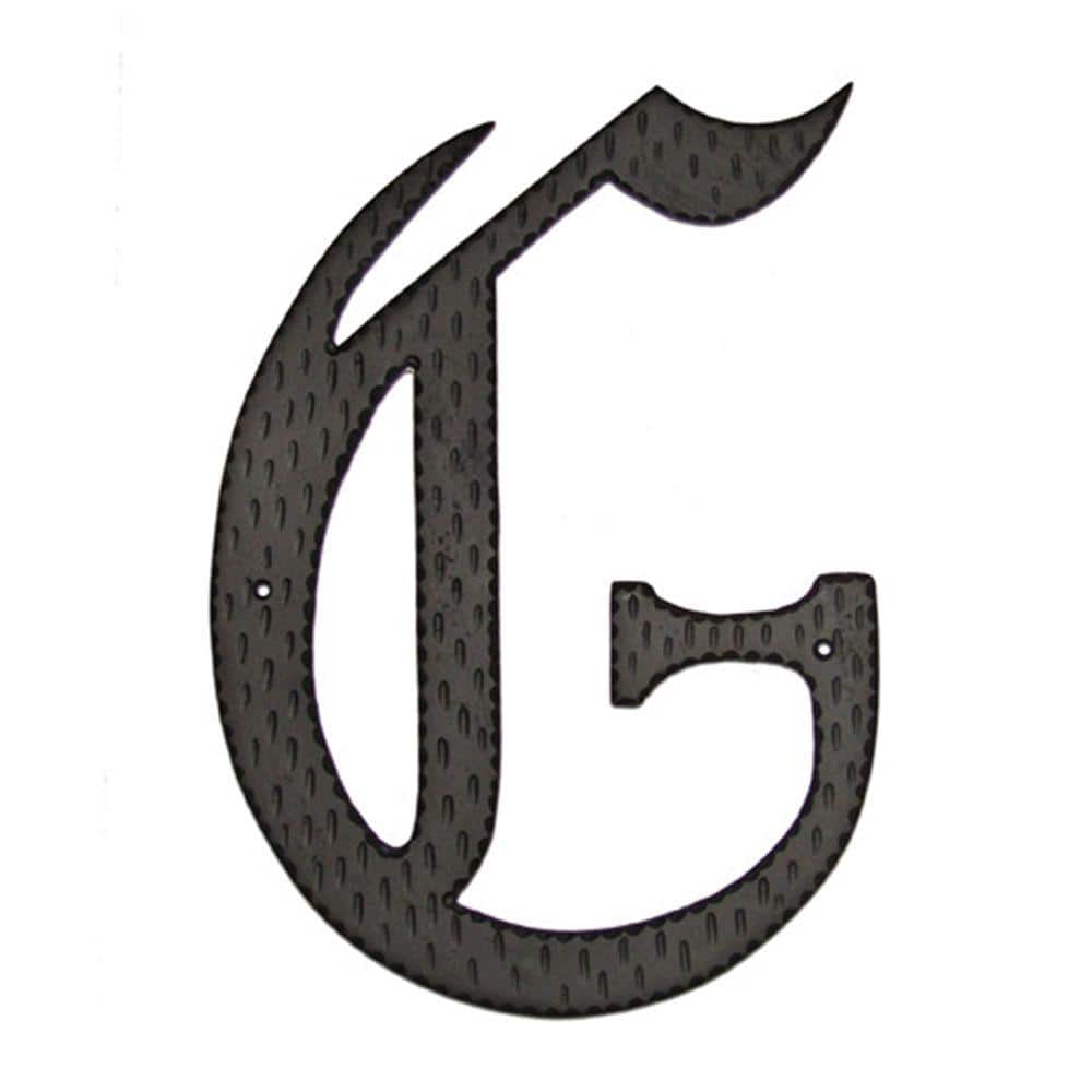 16 in. Home Accent Monogram G - Hercitys