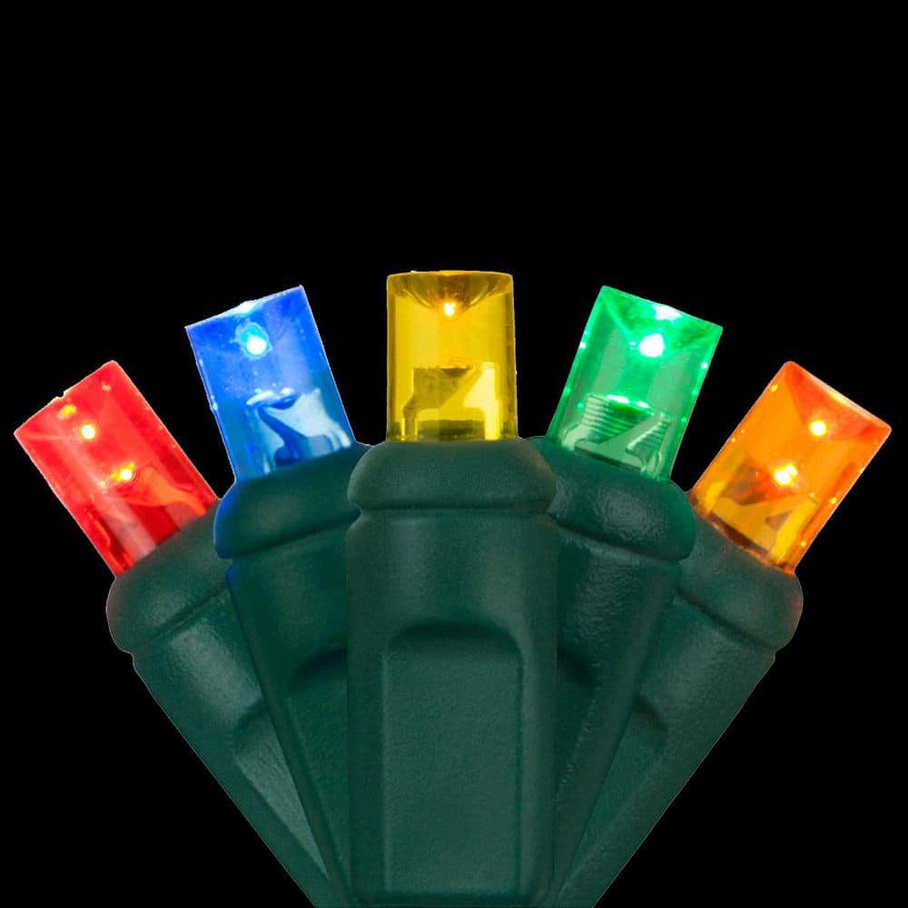 24 ft. 70-Light Multicolor 5 mm LED Mini Light Set - Hercitys