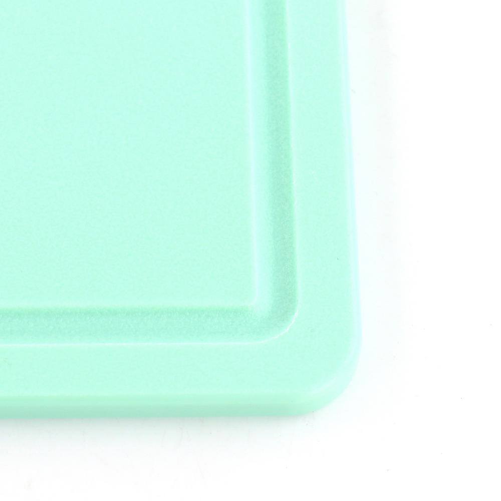 18×13 in. Rectangular Plastic Cutting Board in Blue - Hercitys