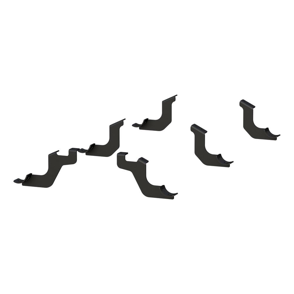 3-Inch Round Black Steel Nerf Bars, No-Drill, Select Toyota 4Runner - Hercitys