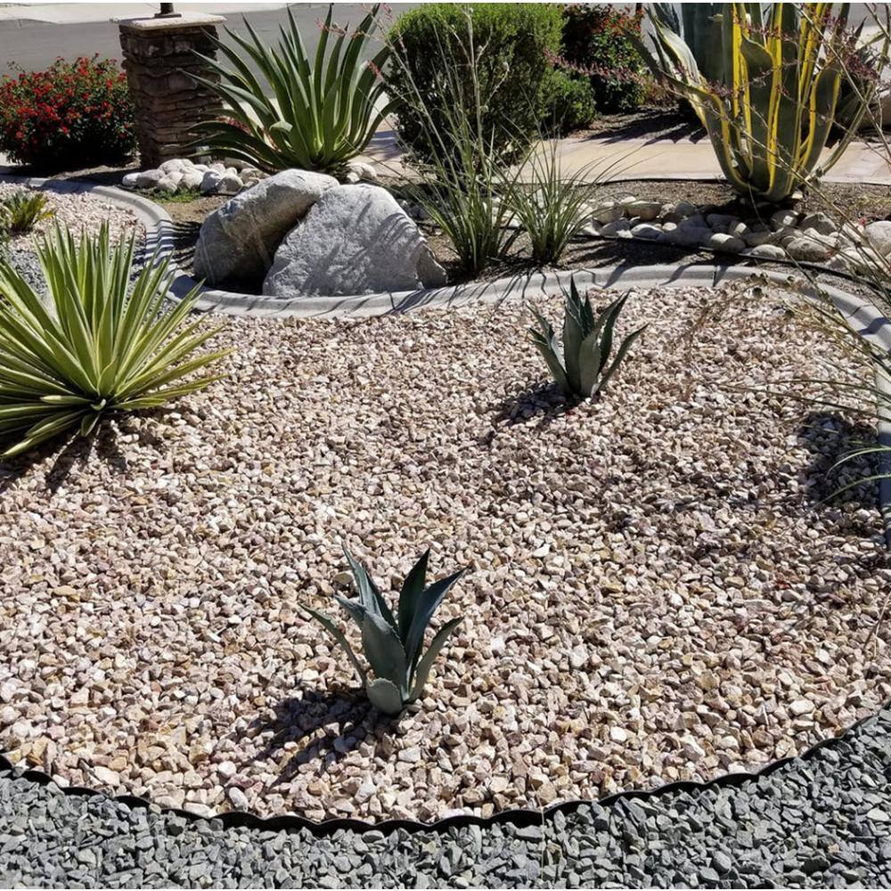 0.25 cu. ft. 3/8 in. Gamblers Gold Crushed Landscape Rock for Gardening, Landscaping, Driveways and Walkways - Hercitys