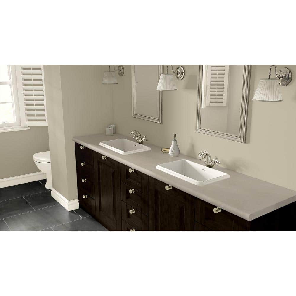 5 ft. x 12 ft. Laminate Sheet in Almond Leather with Matte Finish - Hercitys