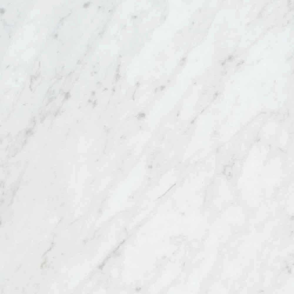 5 ft. x 10 ft. Laminate Sheet in White Carrara with Standard Fine Velvet Texture Finish - Hercitys