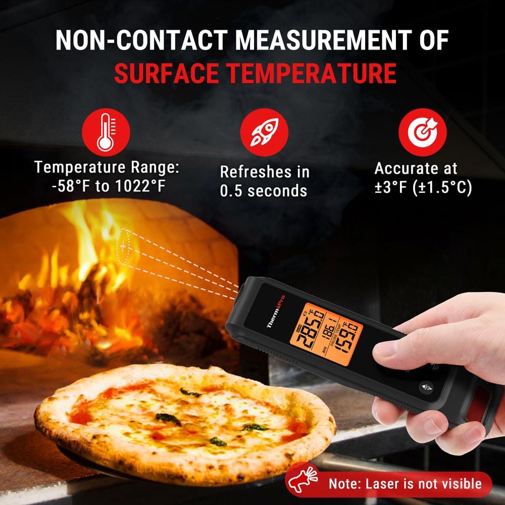 2 in 1-Infrared and Instant Read Thermometer - Hercitys
