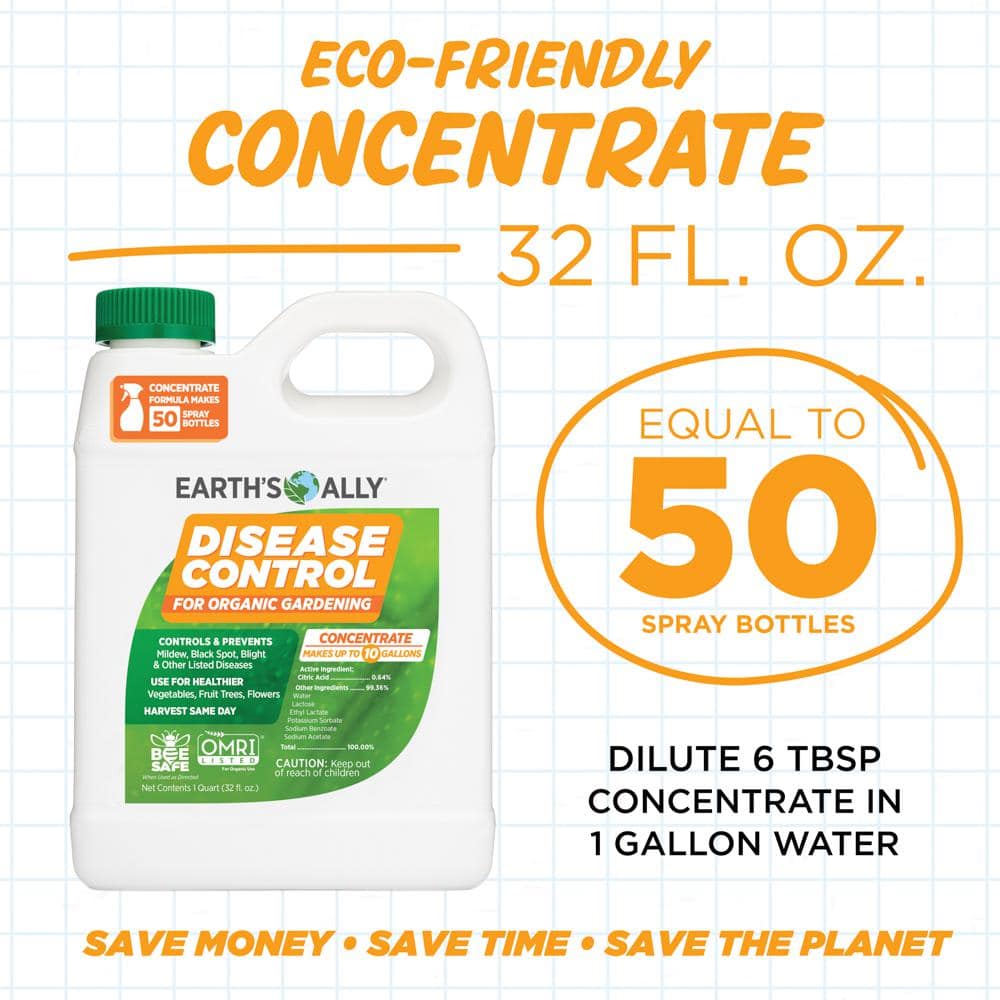 1 qt. Concentrate Fungicide, Disease Control - Hercitys