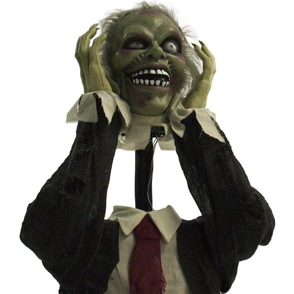 20 in. Touch Activated Pop-Up Animatronic Ghoul - Hercitys