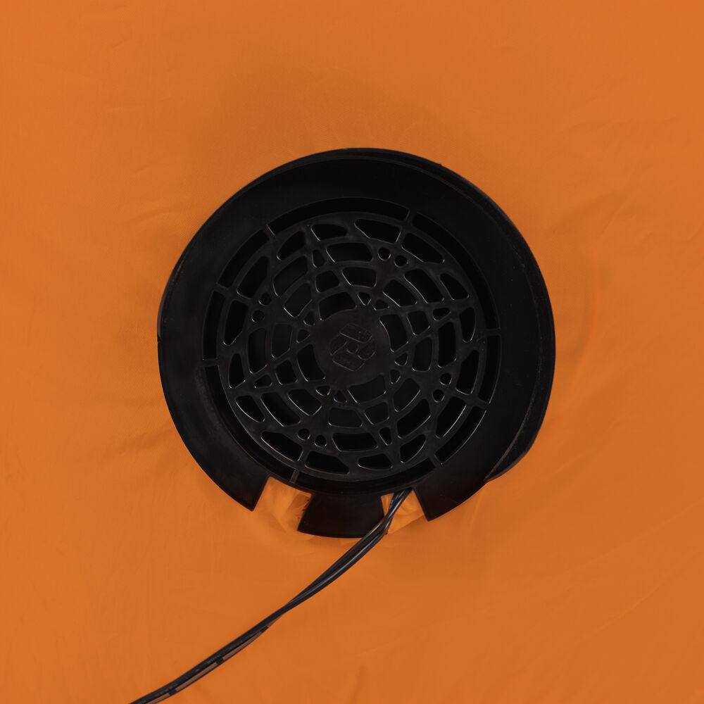 5 ft. Pre-Lit Boo Sign with Black Cat, Jack-O-Lantern and Ghost Halloween Inflatable - Hercitys