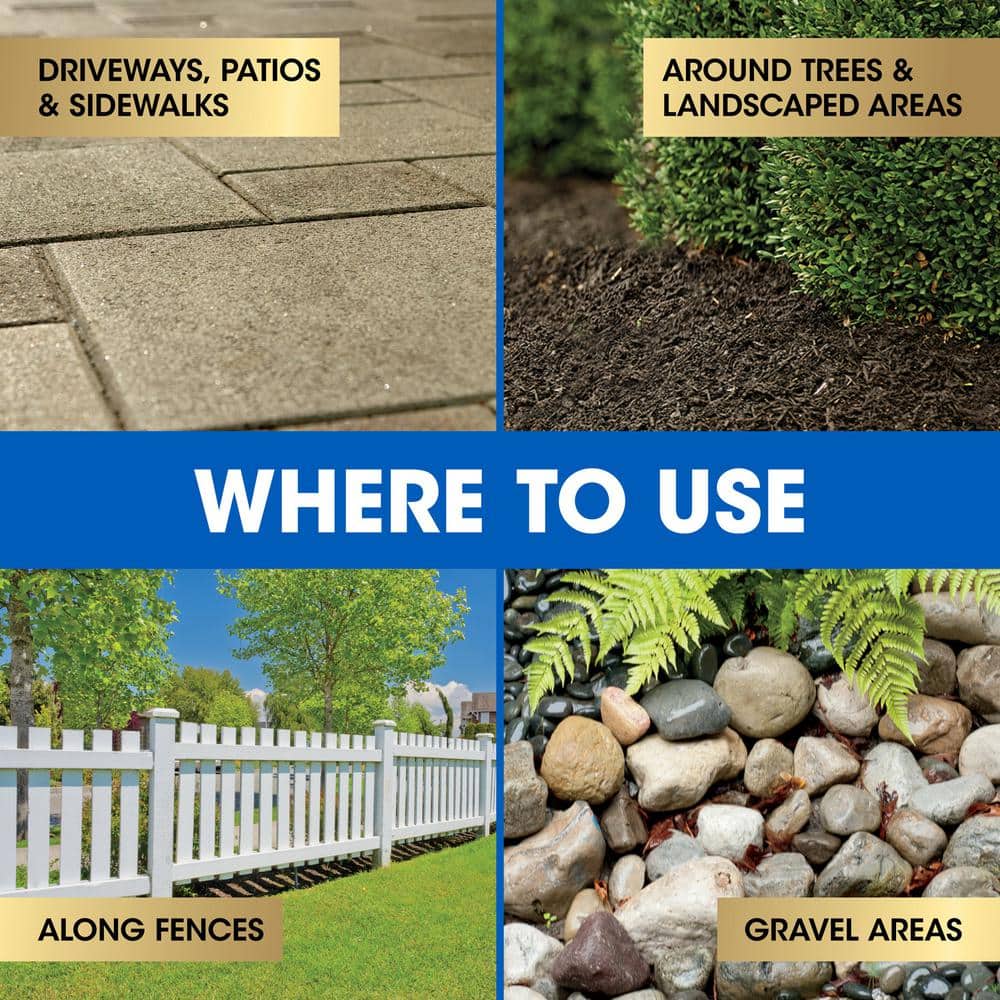 32 fl. oz. Dual Action Weed and Grass Killer Plus 4-Month Preventer Concentrate - Hercitys