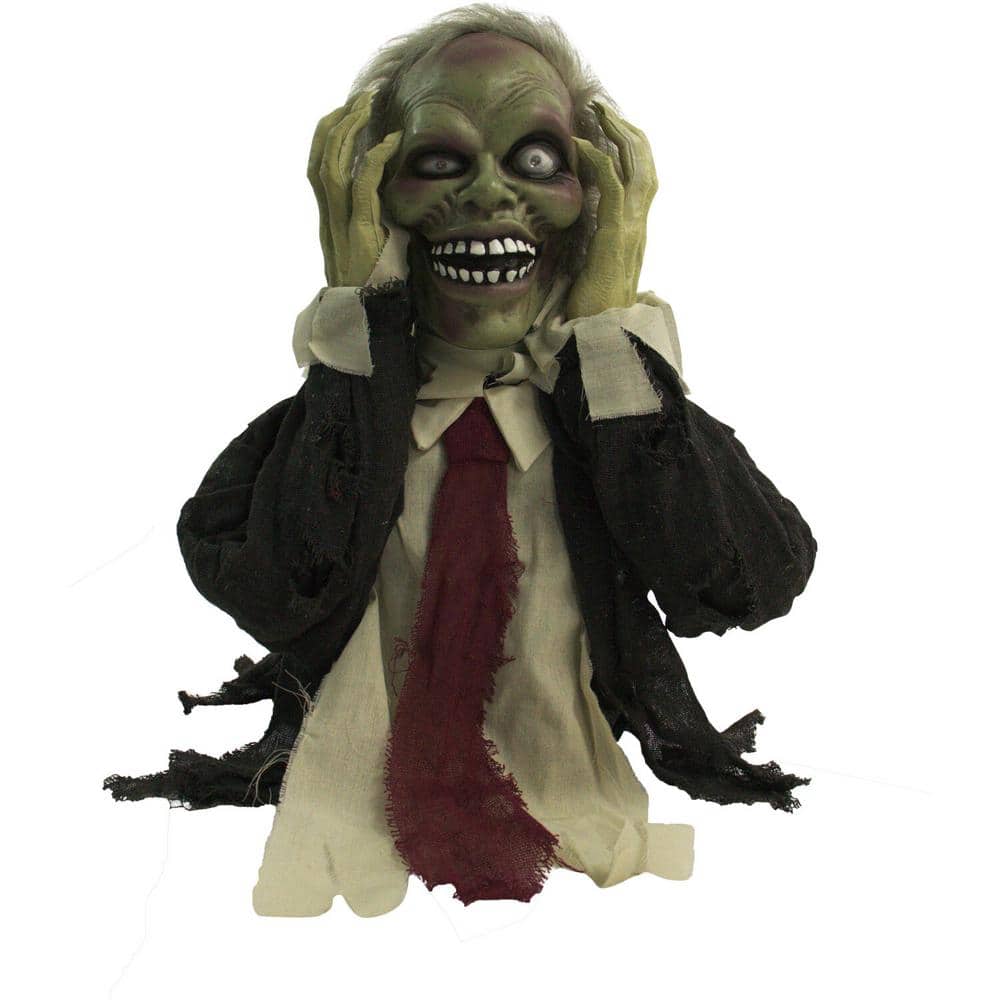 20 in. Touch Activated Pop-Up Animatronic Ghoul - Hercitys
