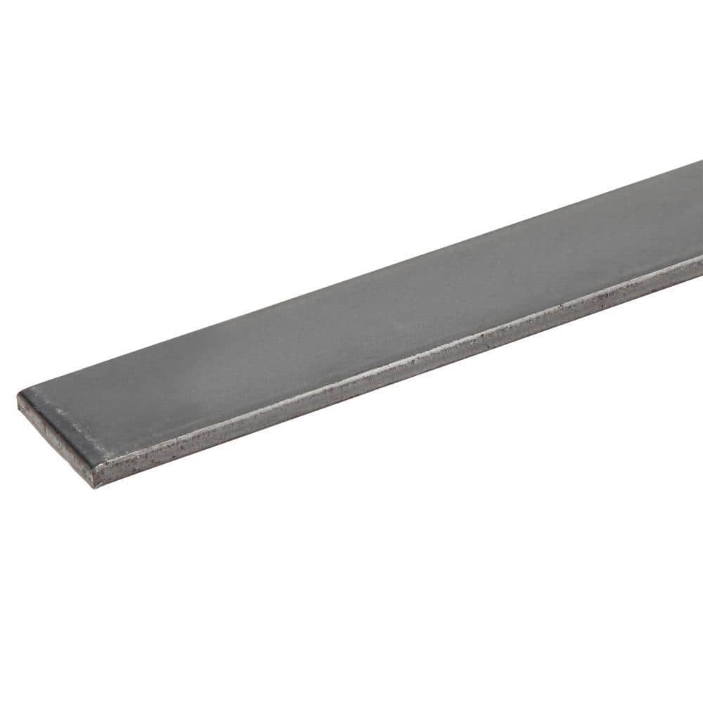 3/4 in. x 6 ft. – 1/8 in. Thick Plain Steel Flat Bar - Hercitys