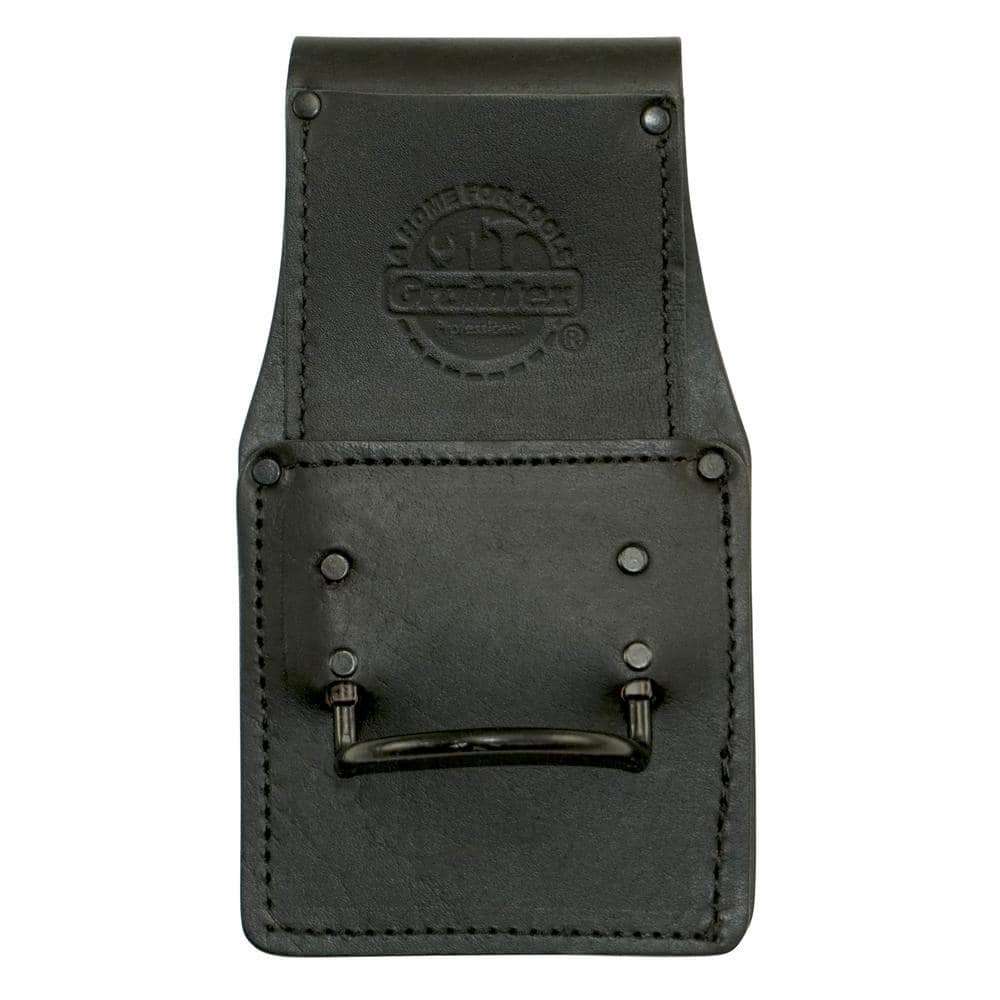 2″ Ambassador Series Black Top Grain Hammer Holder - Hercitys