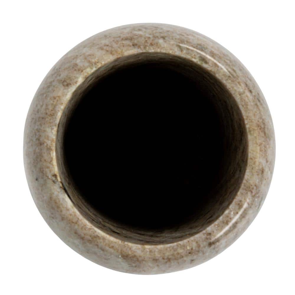 1-Piece Beige Marble Bottle Holder - Hercitys
