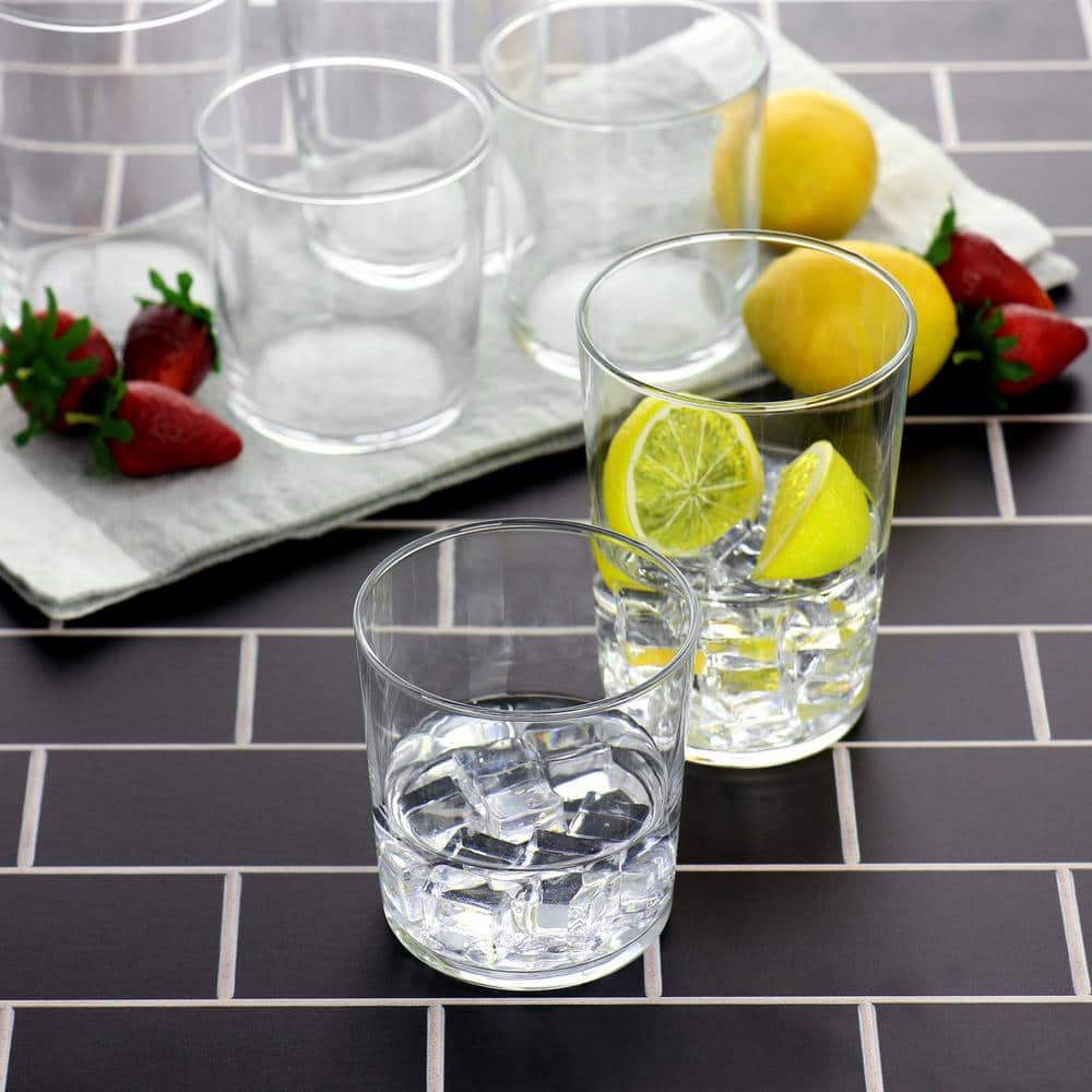 12-Piece Bowey Double Old Fashion and Highball Glassware Set - Hercitys