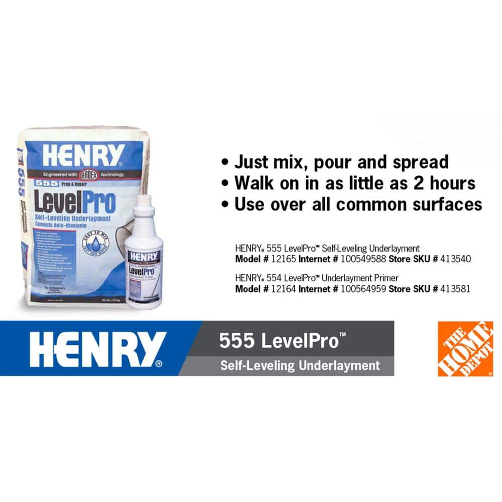 555 Level Pro 40 lb. Self-Leveling Underlayment - Hercitys