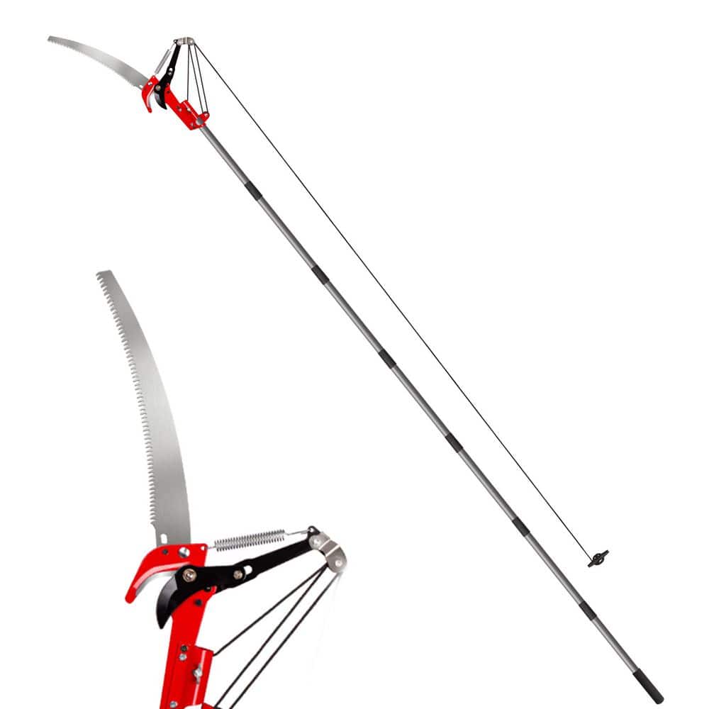 13.6 in. Steel Blade 10 ft. Pruning Saw - Hercitys