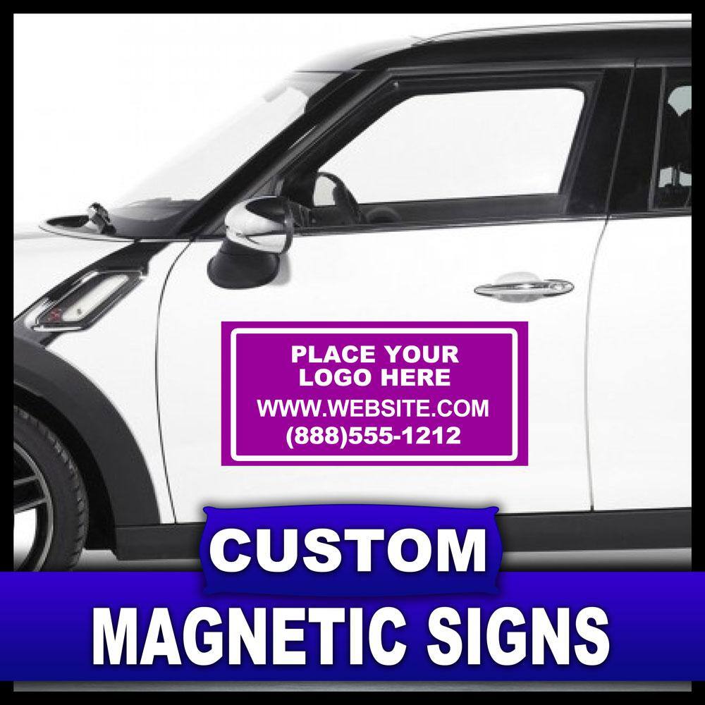 18 in. x 24 in. Custom Magnetic Sign - Hercitys